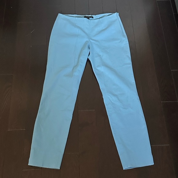 ⚡️2/$25⚡️ Theory Women’s Sky Blue Slim Ankle Trouser Pants 🩵 | Size 4 - Picture 7 of 8